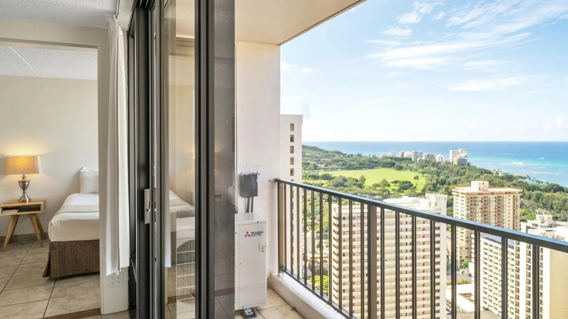 High-Floor Waikiki Ocean & Park View Condo-Free Parking Honolulu Apartamento